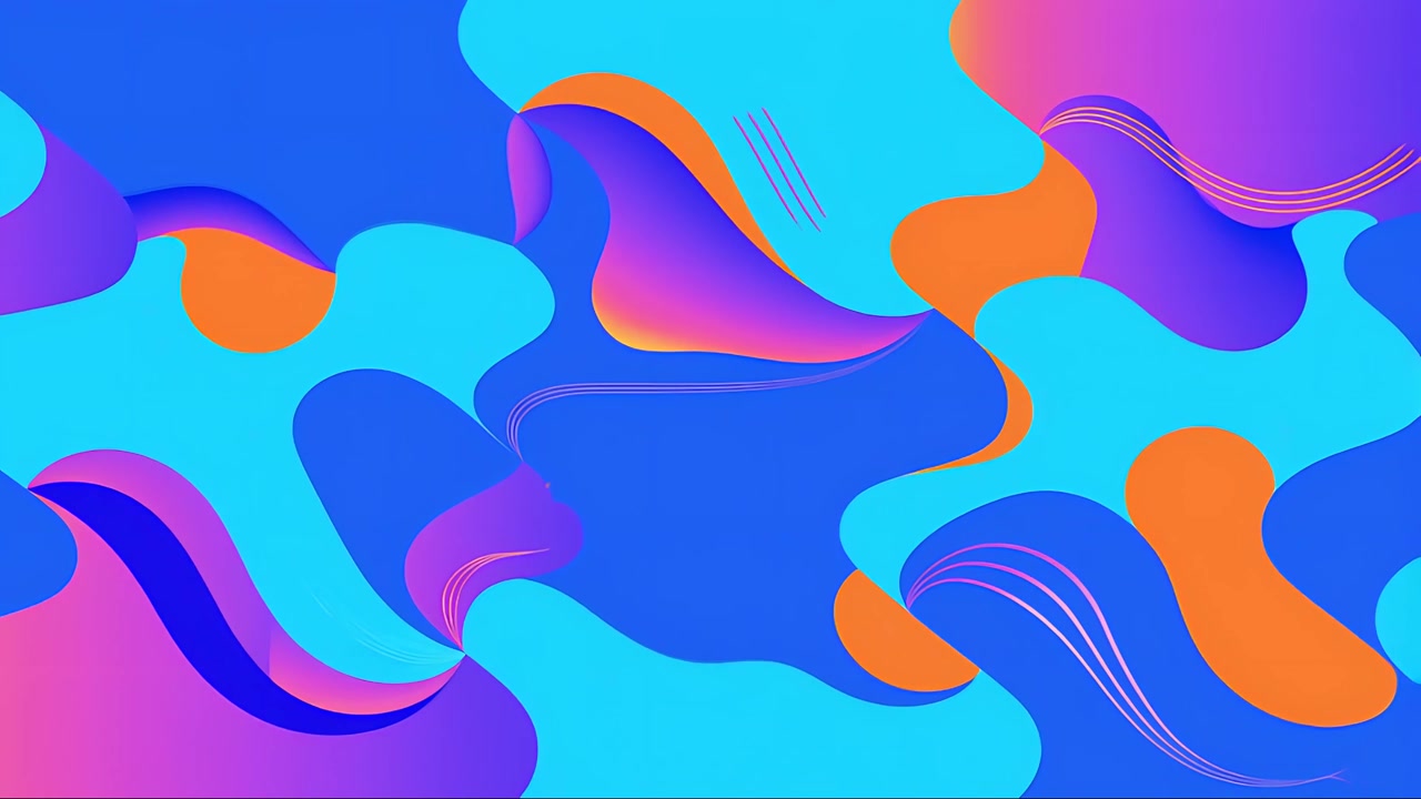 Abstract Colorful Motion Background 4K