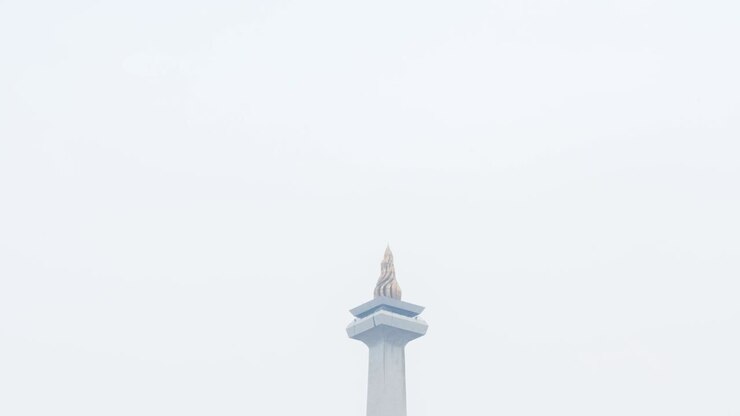 Filmato in timelapse con zoom in di un monumento nazionale