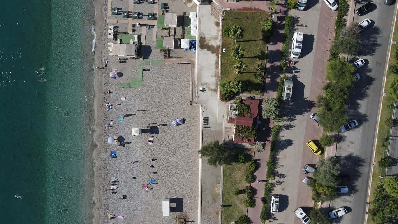 línea costera de la ciudad turística