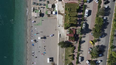 línea costera de la ciudad turística