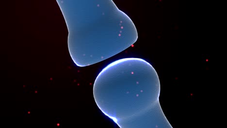4k intro impulsos cerebrales. sistema neuronal. transferencia de pulsos y generación de información. sin fisuras