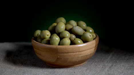 el giro de las aceitunas en bucle