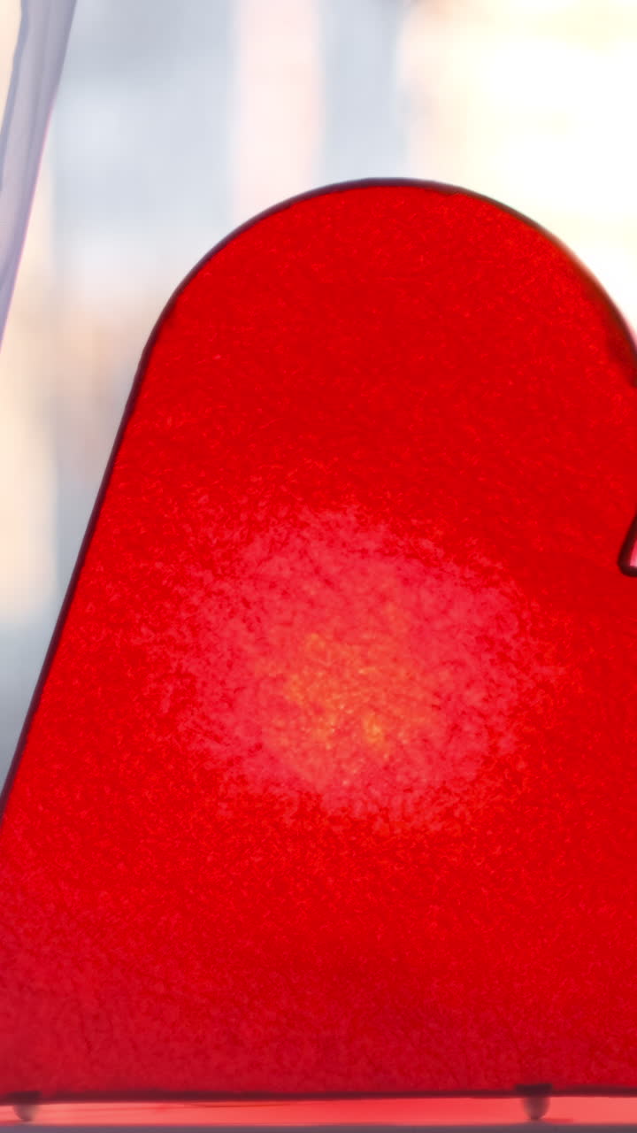 은 심장 모양의 장식