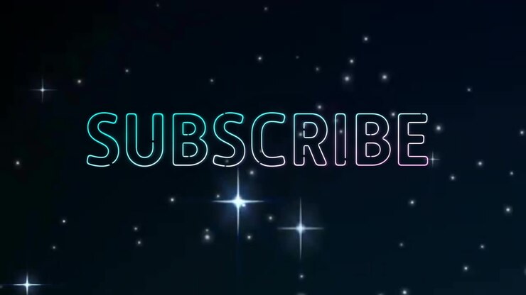 After outline fading subscribe text filling gradient pulsing dimming looping boosting subscription