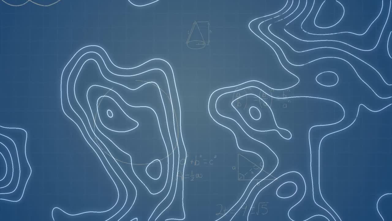 animación de ecuaciones matemáticas sobre formas