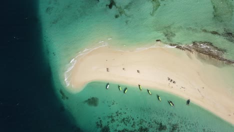 paradisiacal island with turquoise clean water