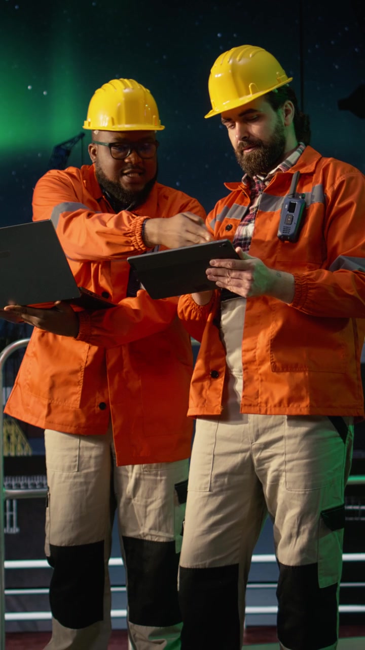 Vertical video Managing resources, global oil crisis and offshore platform engineering team