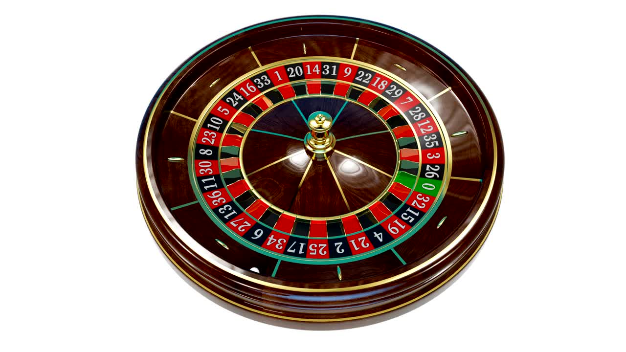la rueda de la ruleta del casino.