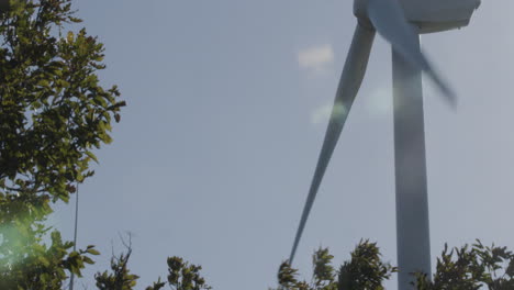 wind turbines, green technology, in a power plant in italy-1