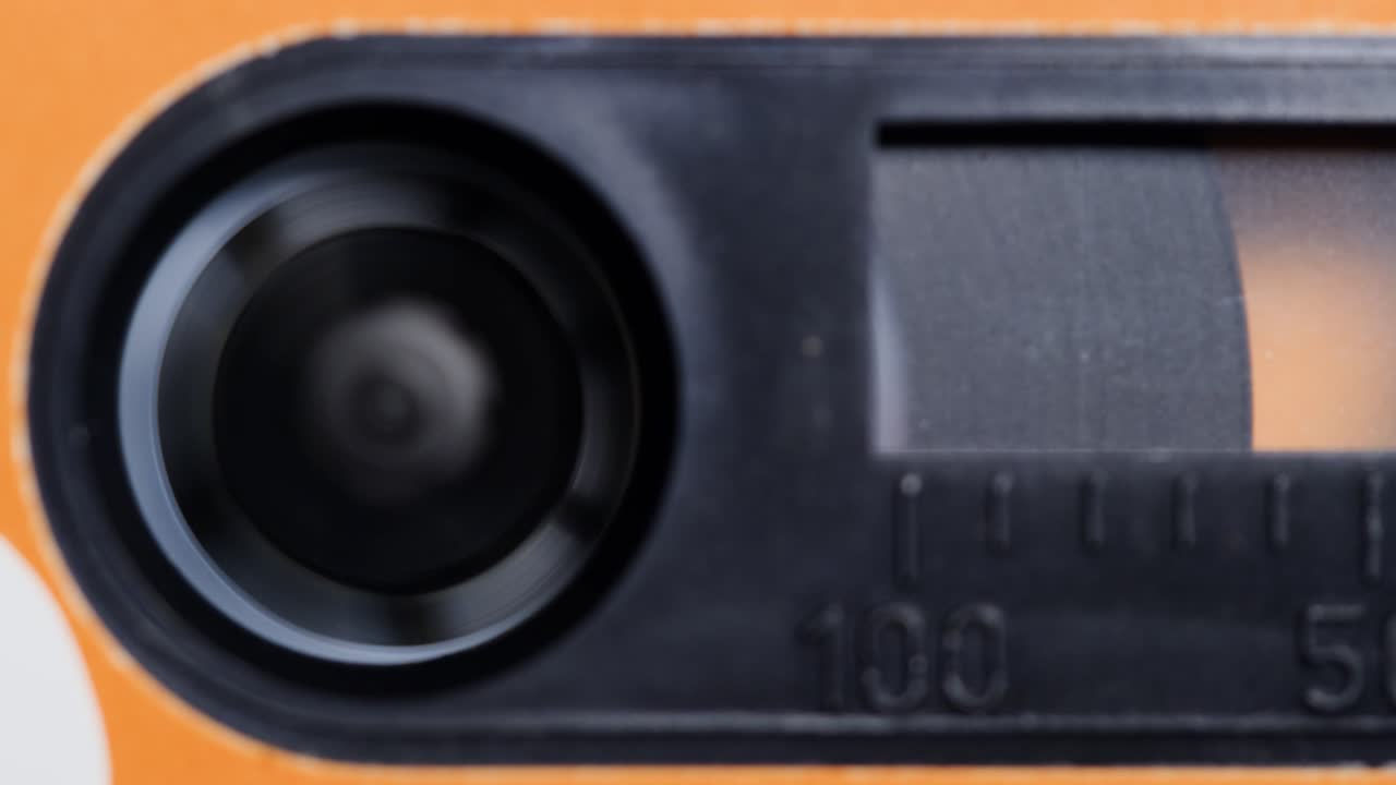 Close-up of a Vintage Measuring Device