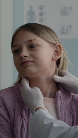 child undergoing a medical examination
