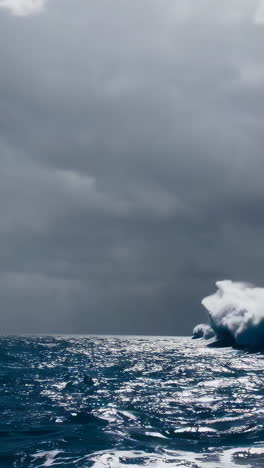 stormy ocean