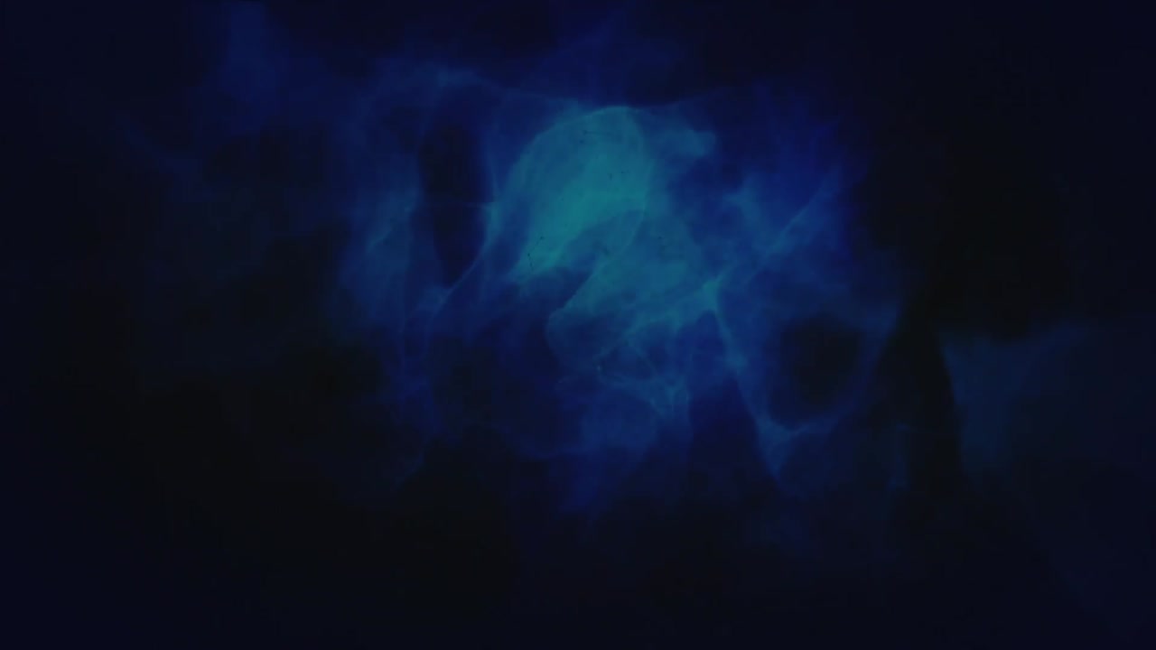 animazione della rete di connessioni sulle onde blu