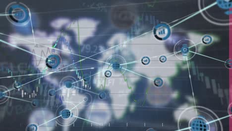 Animation-of-network-of-connections-over-data-processing