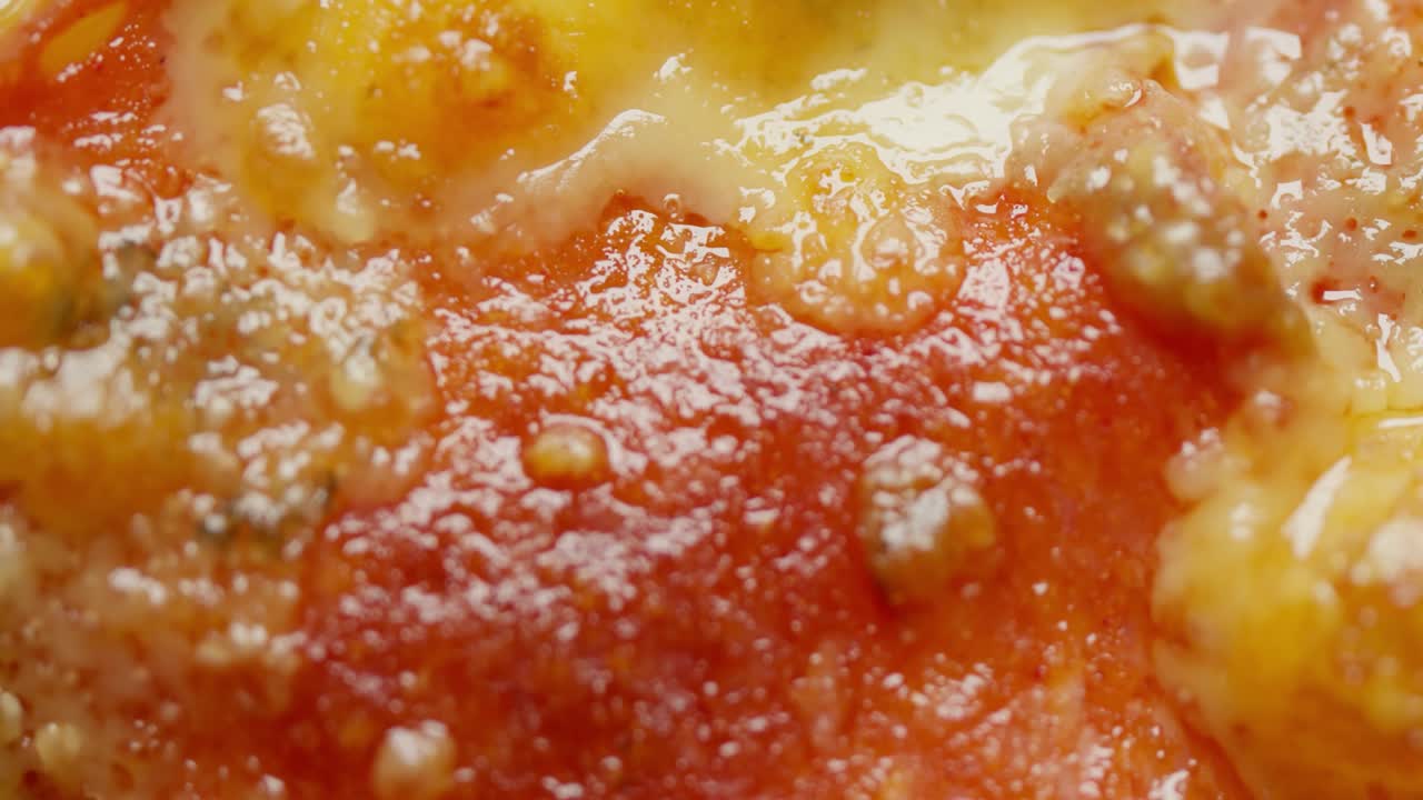 피자와 함께 스 모션 배경