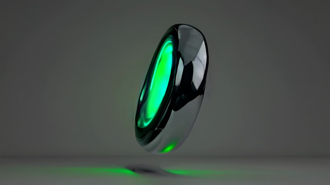 Glowing Abstract Ring