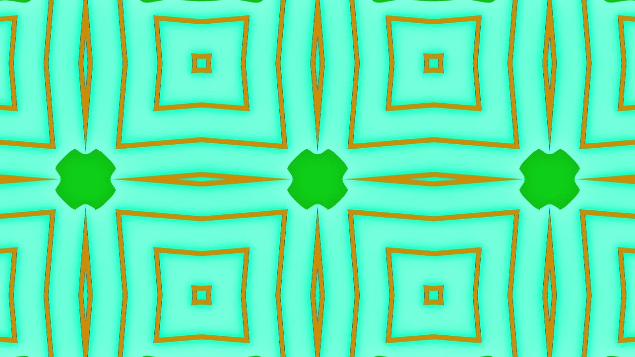 Geometric pattern psychedelic animation