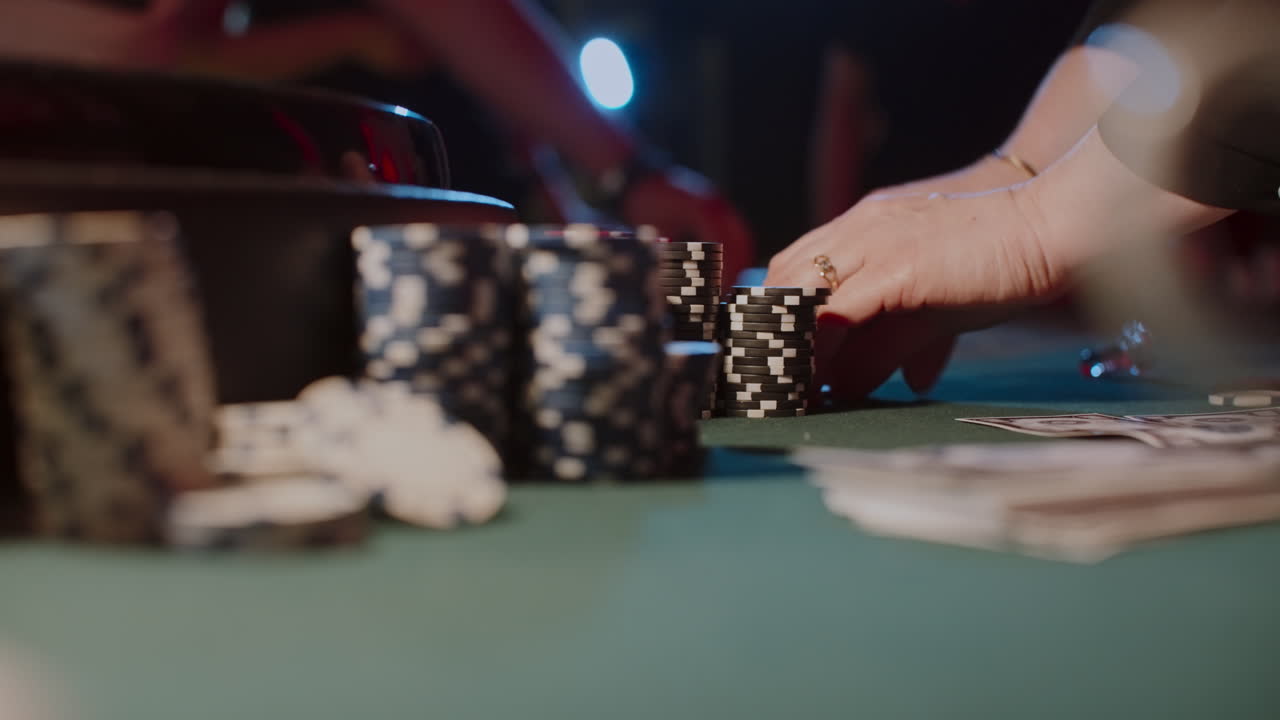 juego de póquer en curso