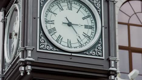 ornate street clock