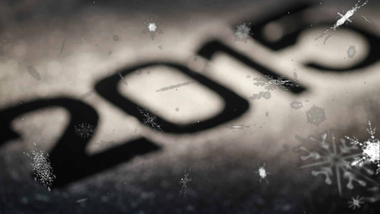 눈이 내리는 2015년