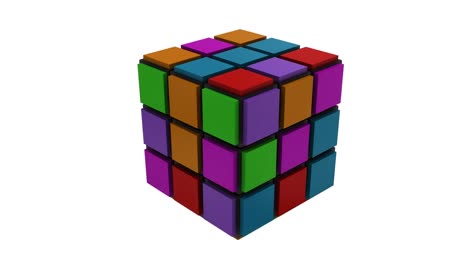 3d cubic strategy puzzle