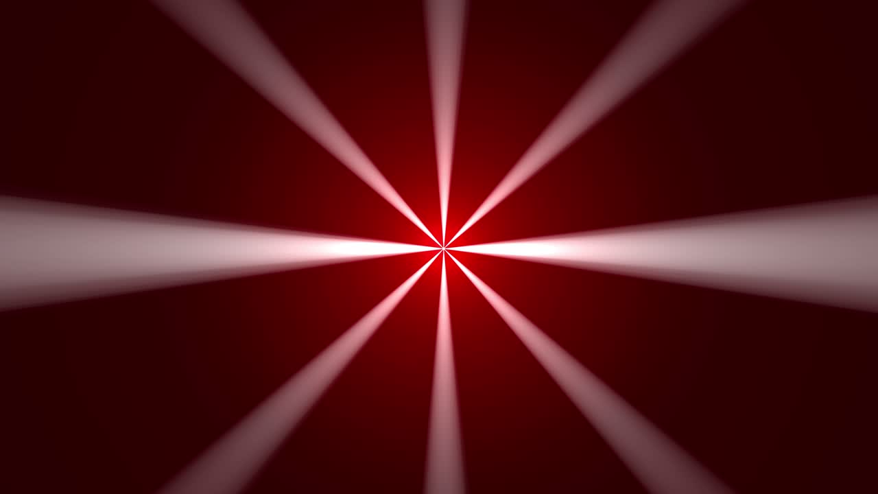 Red Radial Burst Background