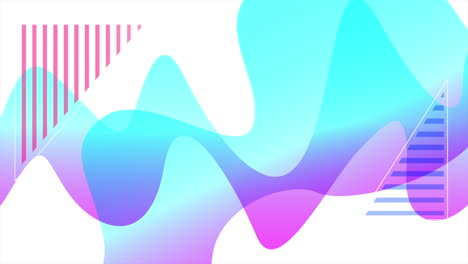 movimiento abstracto formas geométricas colorido líquido fondo 1
