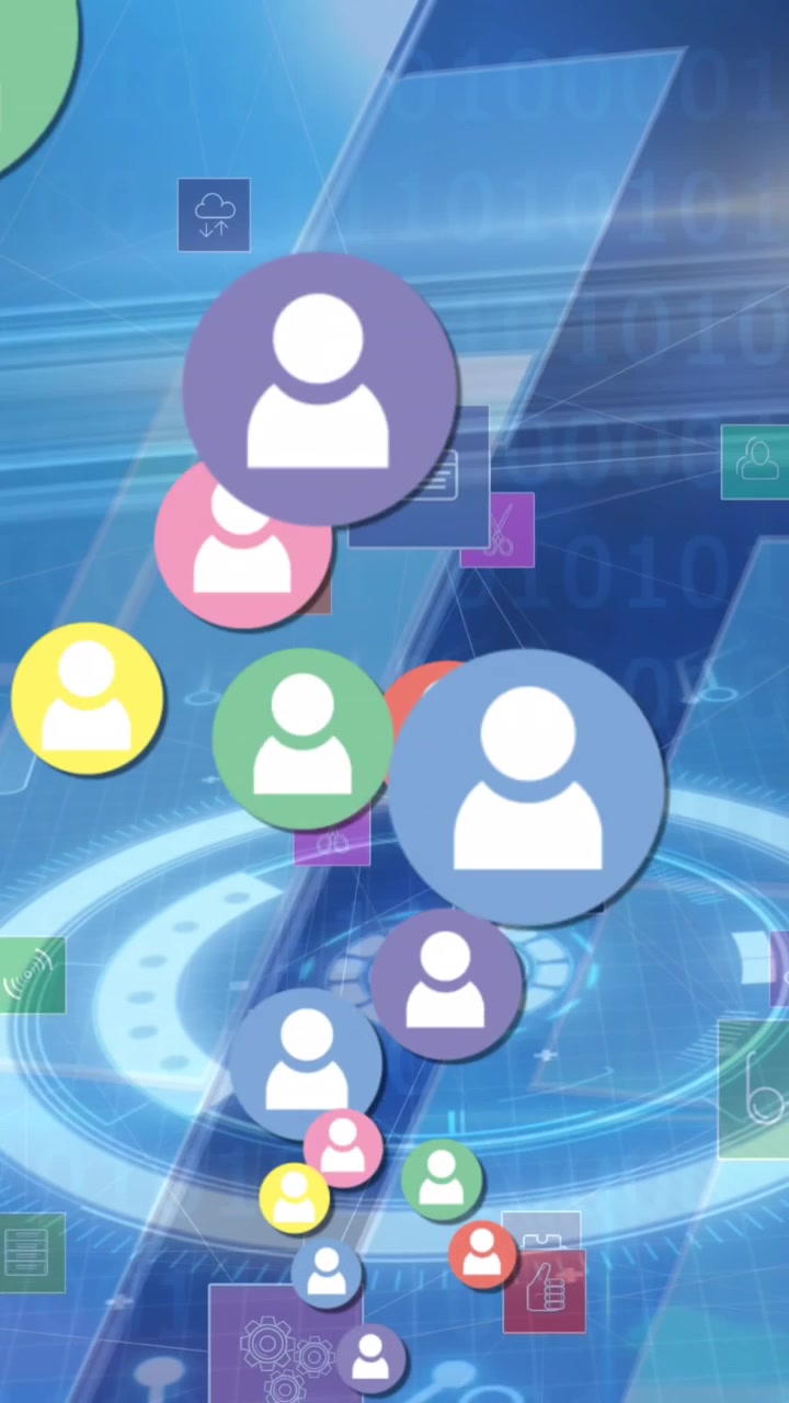 Animation of social media data processing over scope
