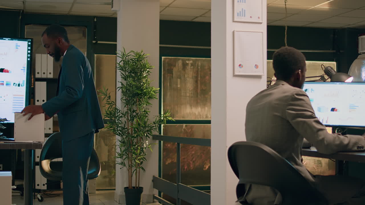 People working in a corporate office