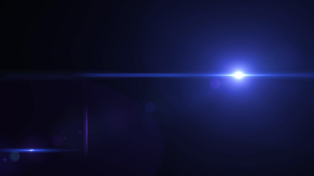 Sovrapposizione Flare Lente 4K
