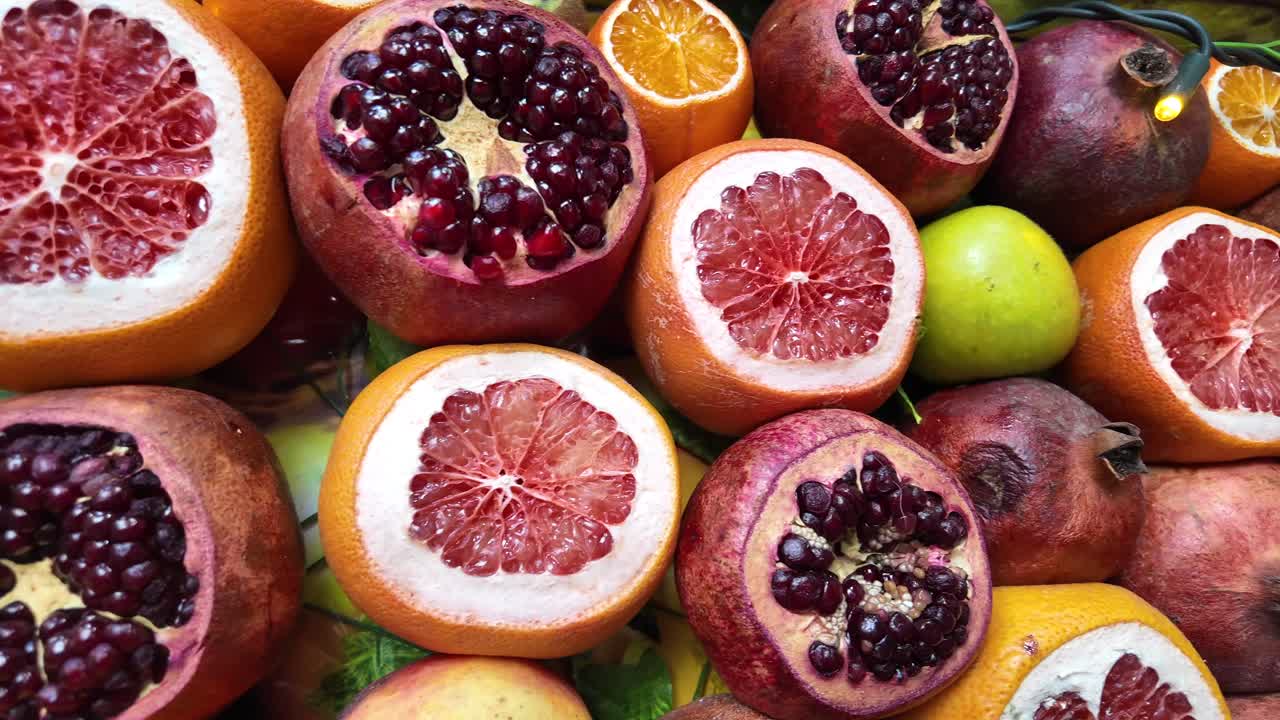 Assortert frisk fruktarrangement