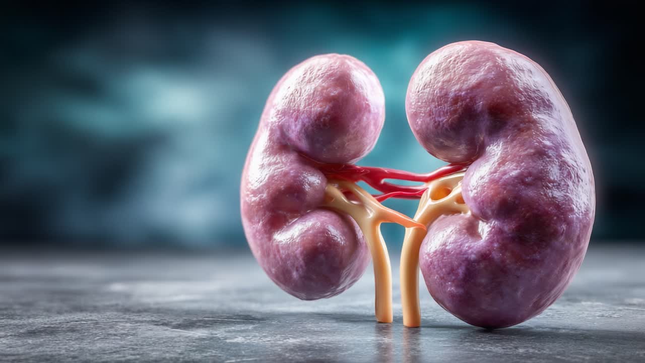 Detailed Anatomical Representation of Human Kidneys Showcasing Remarkable Structure and Functionality in a Clinical and Educational Context
