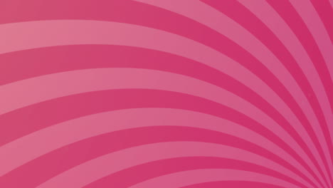 animation of pink stripes spinning on pink background