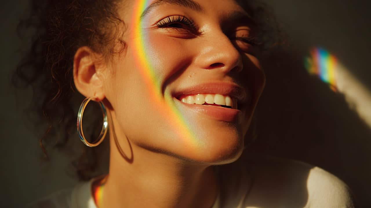 Bright and Joyful Smiles: Captivating Moments of Happiness Featuring Gorgeous Light Reflections and Radiant Expressions that Evoke Positivity and Warmth in Beautiful Natural Lighting