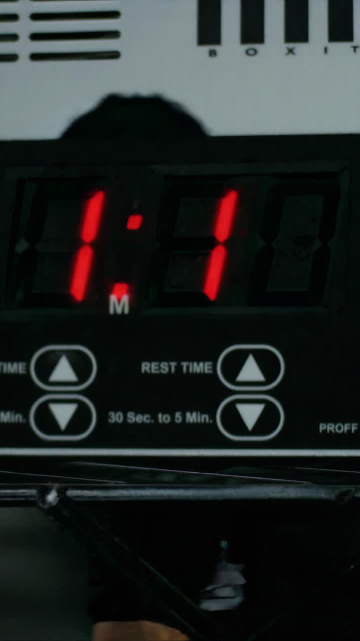 디지털 타이머 디스플레이