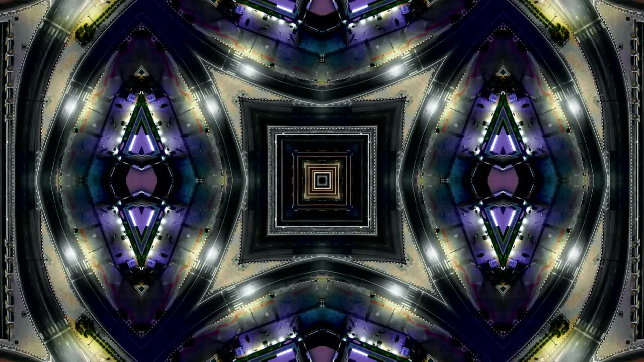 абстрактный цифровой калейдоскопный фон. красивая многоцветная калейдоскопическая текстура.