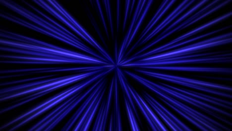 abstract blue rays and lines in 80s style