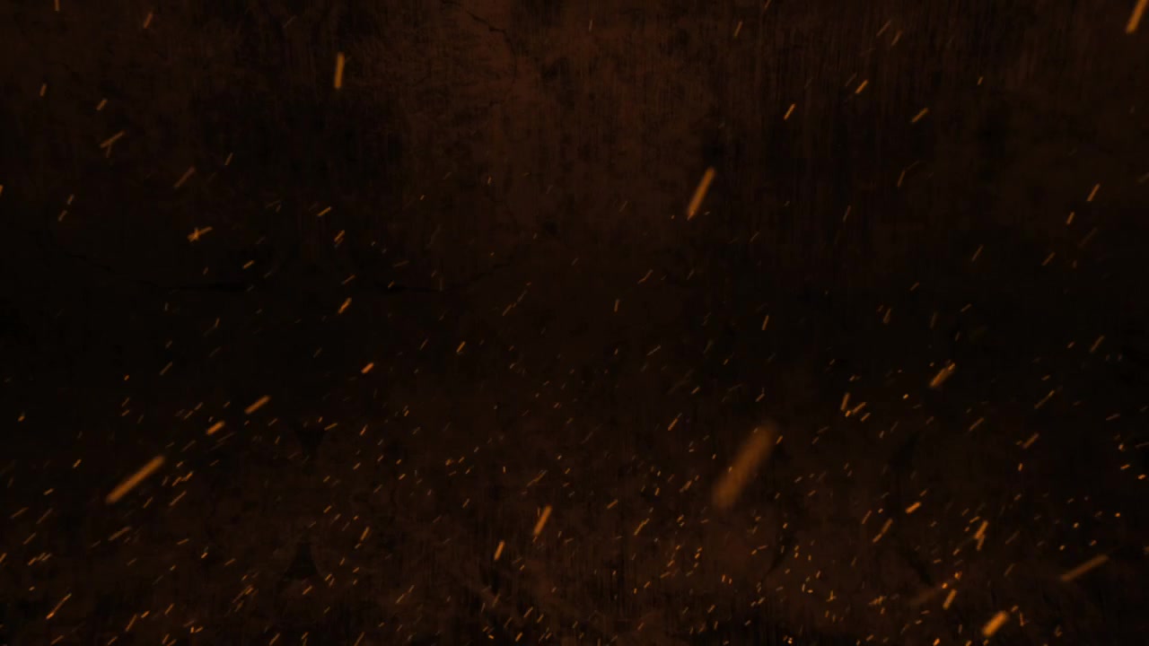 Video generado digitalmente de fuego