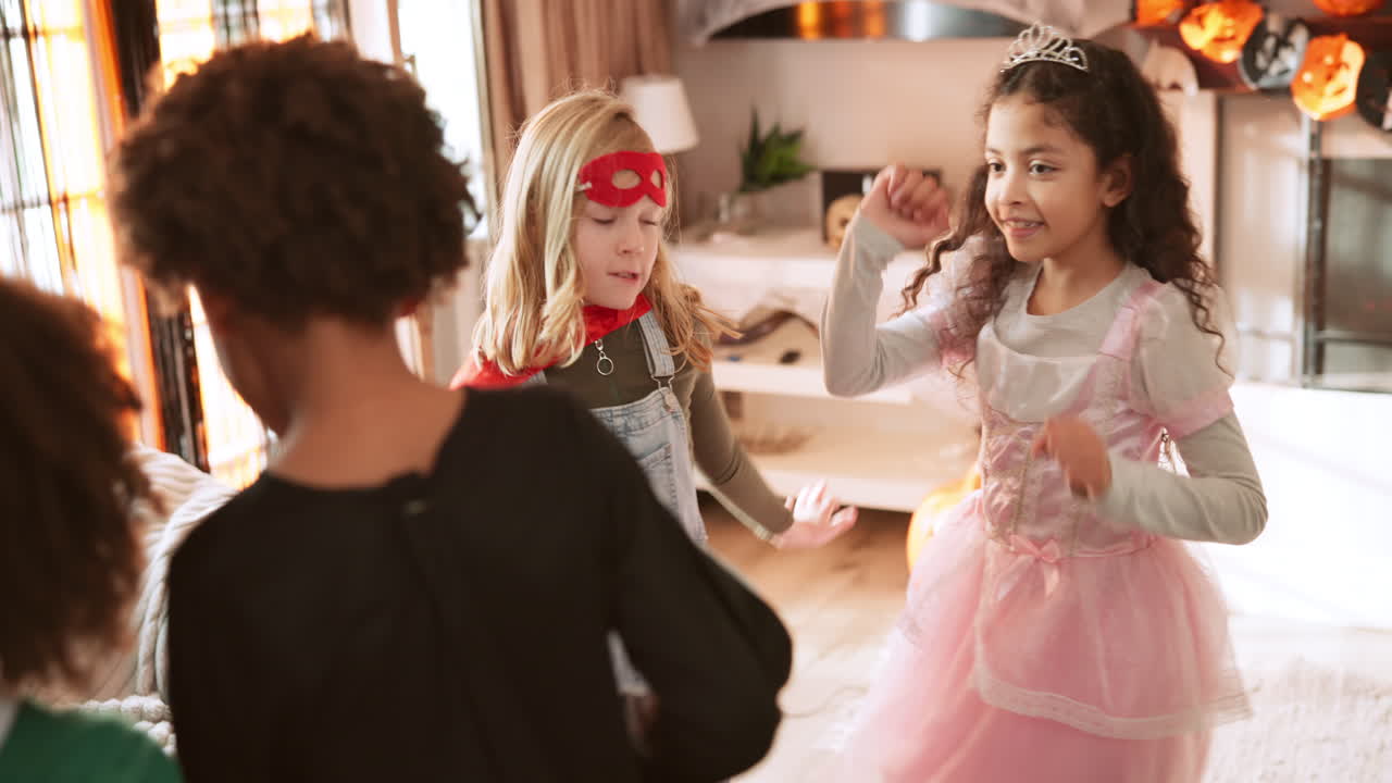 Kids Having Fun Playing Dress-Up