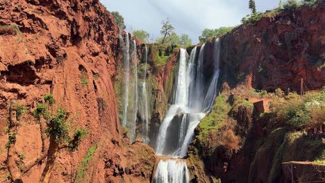 ouzoud waterfalls azilal in morocco natural water cascade nature landscape