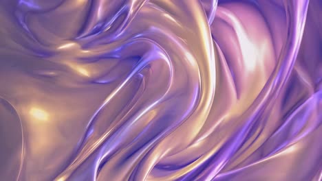 las ondas suaves de colores pastel crean una experiencia visual hipnotizante, sus superficies iridescentes brillan con luz y sombra a medida que fluyen y ondulan en una secuencia sin costuras