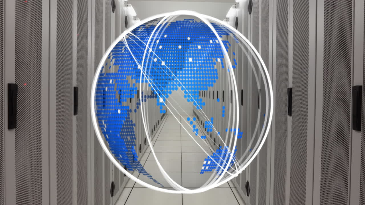 세계 지구의 디지털 복합