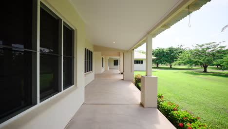 large concrete australian style veranda