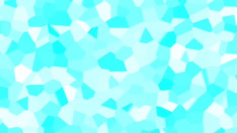 fondo de animación de patrón de forma móvil de color agua ornamental fractal. animación de bucle 3d sin costuras
