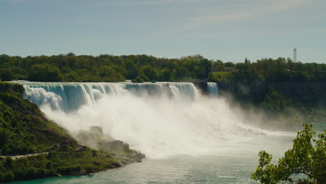 niagara falls from rainbow bridge