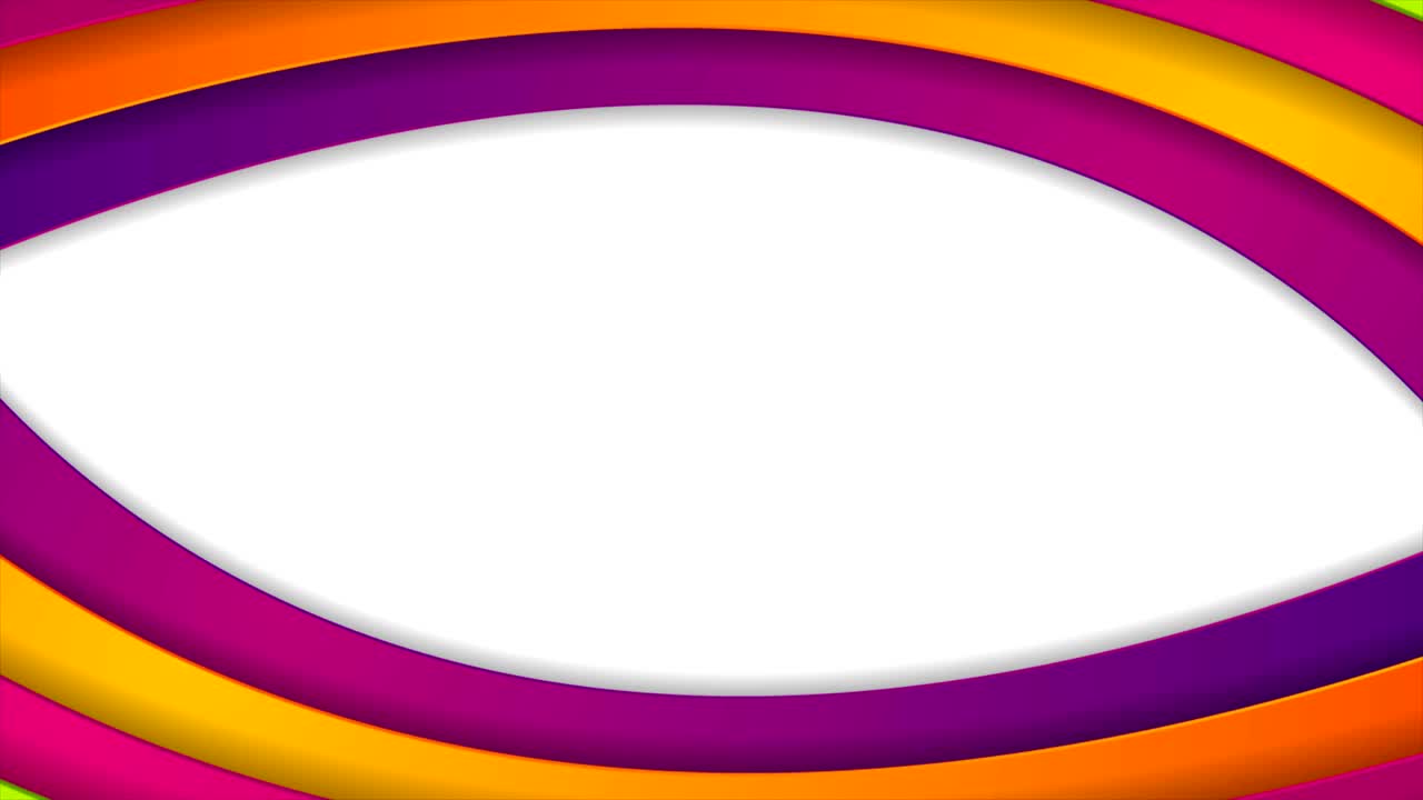 ondas abstractas y coloridas animación de video corporativa