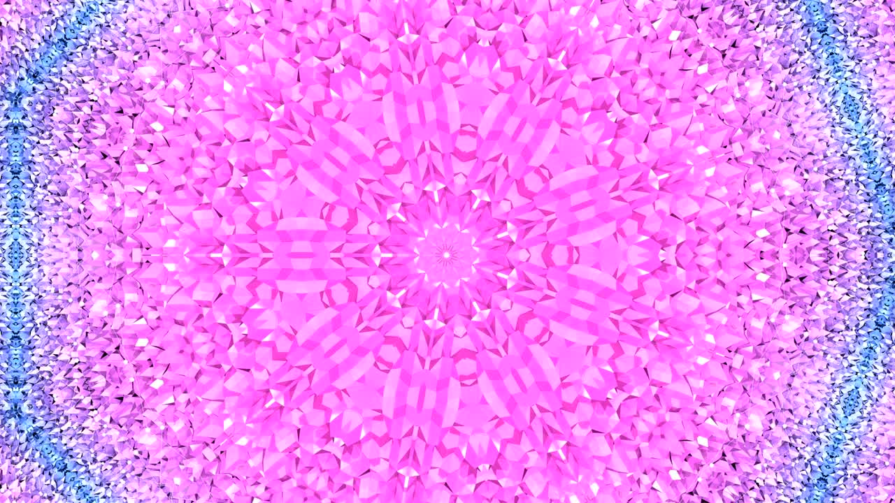 4k 로우 폴리 배경 애니메이션 (루프) - 현대 기하학적 로우폴리 스타일의 3d 애니메이션 (그래디언트 색상과 함께) - 크리에이티브, 간단한 파란색, 빨간색 배경.