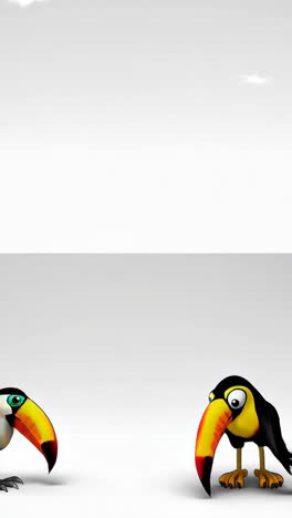 cartoon animals and sea creatures collection