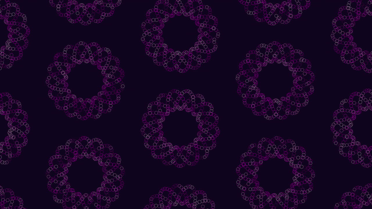 fascinantes remolinos intrincado patrón de círculo azul y negro