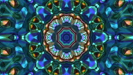 la animación abstracta, el fondo líquido, la hermosa película de pintura digital, la película de fondo abstracto, el video de stock de animación de kaleidoscopio.